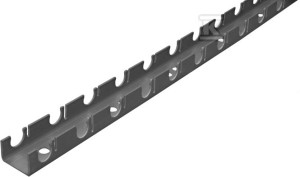 Listwa do mocowania rur o16 - 25 mm x 2 m
