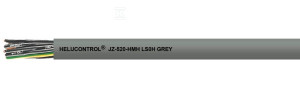 Przewód bezhalogenowy sterowniczo-zasilający HELUCONTROL® JZ-520-HMH LS0H GREY 3G0,75 mm2 szary, żyły czarne numerowane wg DIN VDE 0293-334 wg DIN
