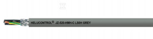 Безгалогенний керуючий та силовий кабель, екранований HELUCONTROL® OZ-520-HMH-C LS0H GREY 2x1,5 mm² сірий, жили чорні, пронумеровані згідно з DIN VDE