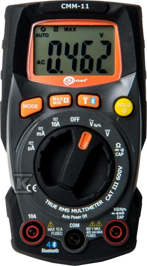 Multimetr cyfrowy CMM-11 z Certyfikatem Kalibracji