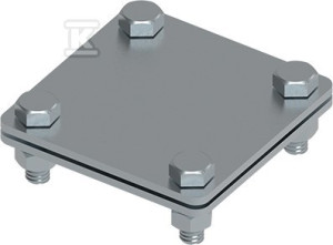 OC Złącze uniwersalne 2-elementowe 80X80 bed/bed