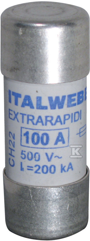 Wkładka topikowa ultraszybka CH22 AR 63A / 690V