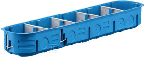 Puszka do pustych ścian 5x60mm, płytka P5x60K MULTIBOX