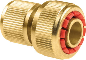 Szybkozłącze - stop 3/4" mosiądz BRASS /etykieta/