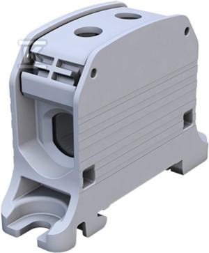 Złączka szynowa gwintowa SIMBLOCK STB 50 - Al/Cu, 87310, szary