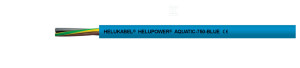 Przewód PVC/LS0H do pomp głębinowych do wody pitnej HELUPOWER® AQUATIC-750-BLUE 4G4 mm2 niebieski, identyfikacja żył wg DIN VDE 0293-308
