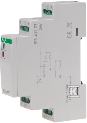 Przekaźnik bistabilny BIS-411-2Z-24V
