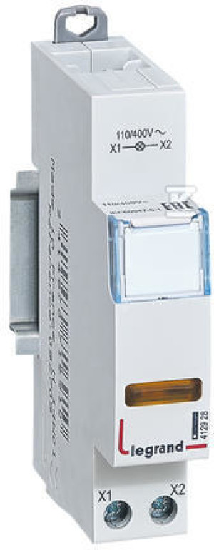 Lampka pojedyncza LED żółta 110/400 V
