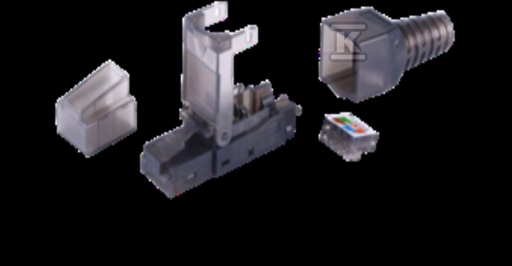 Роз'єм RJ45 кат. 6A UTP (без інструментів)