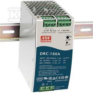 Блок живлення 180W 13.8V 13A, 13.8V 4A DRC-180A