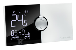 Regulator Salus 091PRO, przewodowy, natynkowy, tygodniowy