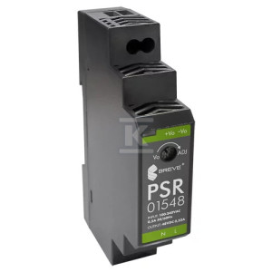 Zasilacz impulsowy PSR 01548 230/ 48VDC 0,32A 15W na szynę DIN, Uzas: 85-264VAC, Ta70, 17000-1554