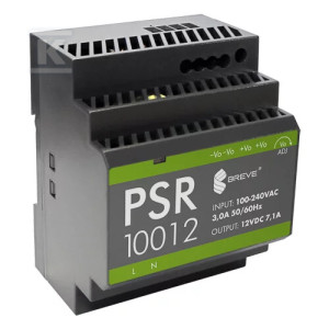 Zasilacz impulsowy PSR 10012 230/ 12VDC 7,1A 85,2W na szynę DIN, Uzas: 85-264VAC, Ta70, 17000-1565
