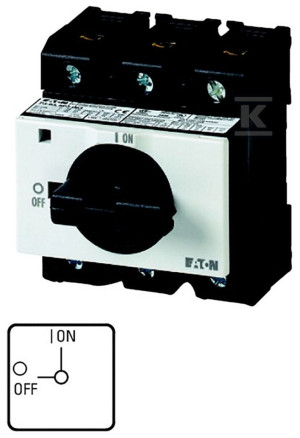 Роз'єднувач On/Off In=100A P=50kW P3-100/IVS