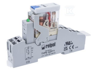 Przekaźnik interfejsowy 1P, AgNi, 110 V DC PI71P-110DC-Y43G-RS-2011