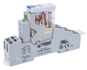 Przekaźnik interfejsowy 2P, AgNi, 12 V DC PI72P-012DC-Y41G-RS-2012