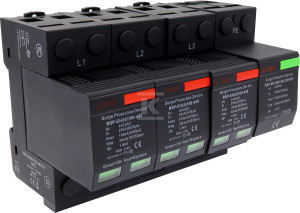 Ogranicznik przepięć do zastosowań wysokonapięciowych, T1+T2, 230V AC, Uc: 440V AC RSP-EH25/100-440-31