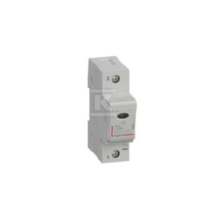 Rozłącznik bezpiecznikowy izolacyjny - 1P 63A 400V - Do wkładek D02 - Połączenie śrubowe - IP20