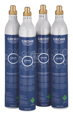 Zestaw startowy butli CO2, 4x425 g. Grohe Blue