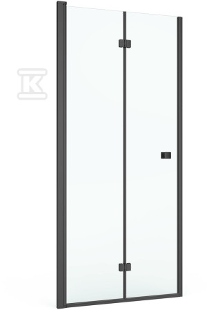 Двері Capital Black 2-стулкові розсувні 100x195
