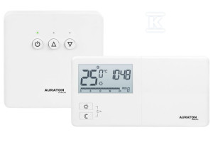 Regulator temperatury AURATON Fenix SET - tygodniowy, bezprzewodowy ze sterownikiem urządzenia grzewczego (zestaw)
