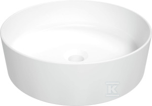 Umywalka nablatowa Round, okrągła O40 cm