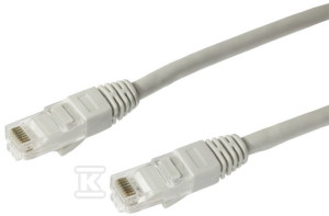 Kabel sieciowy EmiterNet UTP kat.6 LSOH 3 m szary