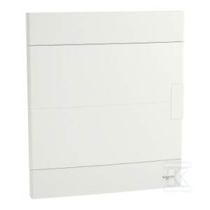 Obudowa podtynkowa, Easy9 EU IP40 EZ9EU-2-12-PT-P drzwi białe 2 rzędy 12 modułów/rząd