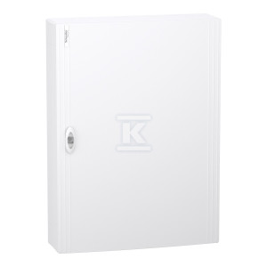 Obudowa PrismaSeT XS PSXS-4-24-NT-B, natynkowa, drzwi białe, 4 rzędy, 24 moduły w rzędzie, IP40, IK09