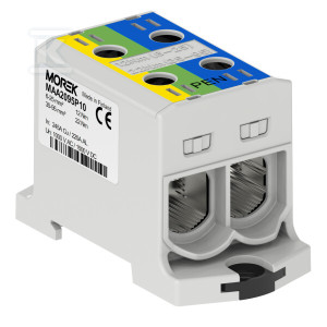 З'єднувач OTL-PEN95 жовтий/зелений/синій 2xAl/Cu 6-95mm² 1000V AC/1500V DC З'єднувач, універсальний затискач
