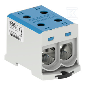 З'єднувач OTL240-2 синій 2xAl/Cu 35-240mm² 1000V AC/1500V DC, універсальний затискач