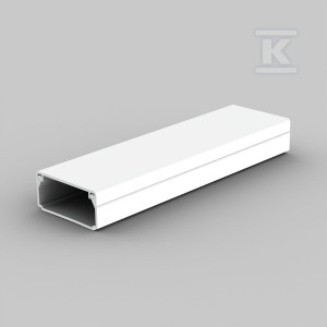 Монтажна планка з ПВХ біла LHD 32x15 довжина 2м