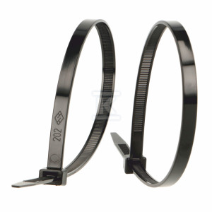 Opaska kablowa trytytka SUPER UV SUVS-300STW, wymiar 280x4,5, kolor czarny