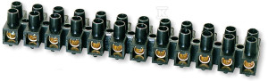 Listwa zaciskowa, gwintowa, termoplastyczna, LTA 12-2.5, czarna