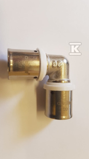 Kolanko 90st zaprasowywane 63mm ONNLINE