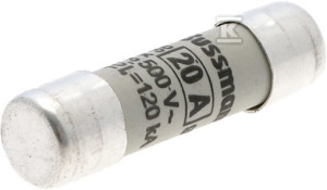 Wkładka cylindryczna 10 x 38 mm 20A GG 500V AC CYLINDRICAL FUSE 10 x 38 20A GG 500V AC
