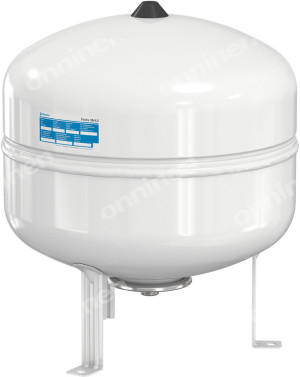 Naczynie wzbiorcze przeponowe FLOFIX-35, 35L, 4.0/10 bar / 110 st., przyłącze gwintowane G3/4"M, k.biały RAL 9010, do instalacji c.w.u., stojące
