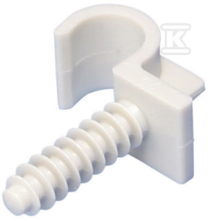 Кільцевий затискач FRF 028/1 з штифтом, діаметр трубки 28mm