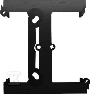 Puszka natynkowa element rozszerzający puszkę pojedynczą składaną DSC do ramek wielokrotnych. Głębokość 40 mm, czarny mat Simon54