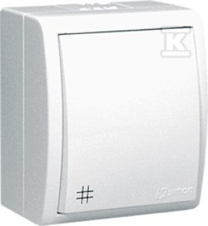 Łącznik krzyżowy n/t IP54 AQW7/11 Aquarius biały