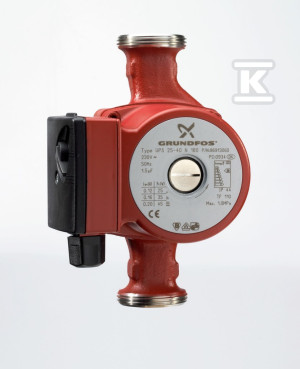 Pompa cyrkulacyjna c.w.u. UPS25-40 N 180 9H