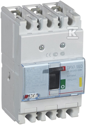Wyłącznik DPX3 160 3P 125A 16KA
