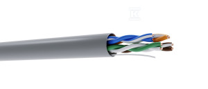 Kabel teleinformatyczny U/UTP kat.5E Cu (500m)