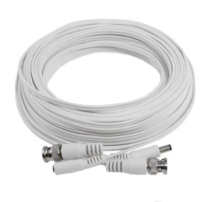 10 Meter Mini Kombikabel, RG59, Video/Strom, Fertigkabel, bis 1 Megapixel, Eco Line