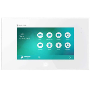 Balter Juno 2-Draht-BUS Video Türsprechanlage mit 7" Touchscreen-Bildschirm