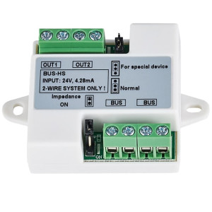 BALTER Signalverteiler für 2 Monitore oder 2 Türstationen, 2-Draht BUS Technologie