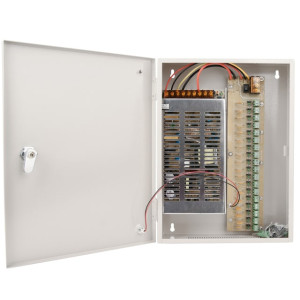 GOLIATH 18 Kanal CCTV Netzgerät 100-240V AC Eingangs- / 12V DC, 20A 250W Ausgangsleistung