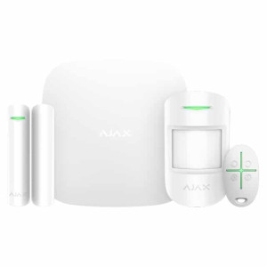 AJAX | Hub | MotionProtect | DoorProtect | Fernbedienung | StarterKit Basic | Weiß