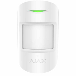 AJAX Combi Protect Bewegungsmelder mit Glasbruchmelder in weiss