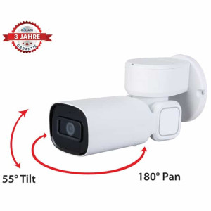 GOLIATH Starlight IP PTZ Kamera, 2 MP, Pan-Tilt-Zoom, WDR, 20m IR, IVS, App, PoE, PRO Serie